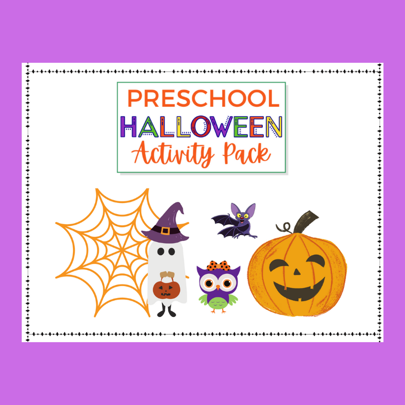 Preschool Halloween Activity Pack
