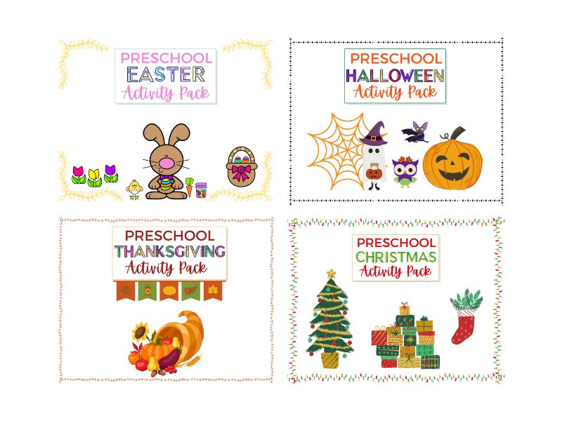 Holiday Activity Packs