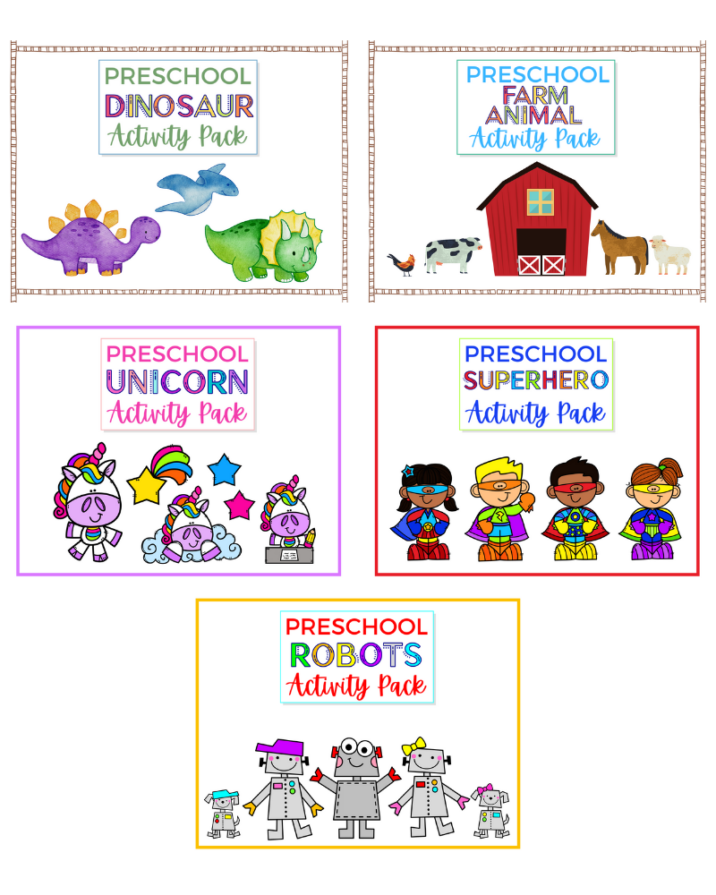 Themed Activity Packs