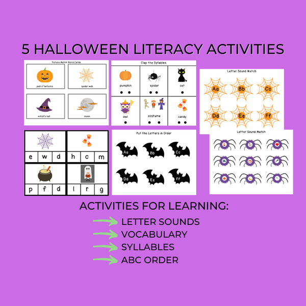 Preschool Halloween Activity Pack - Kindergarten Ready Shop