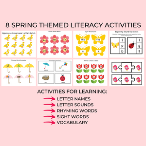 Preschool Spring Learning Kit