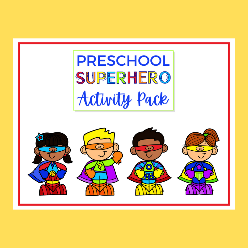 Superhero Activity Pack