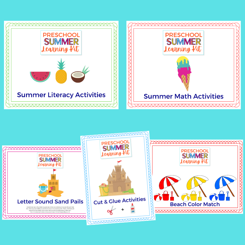 Preschool on sale learning kits