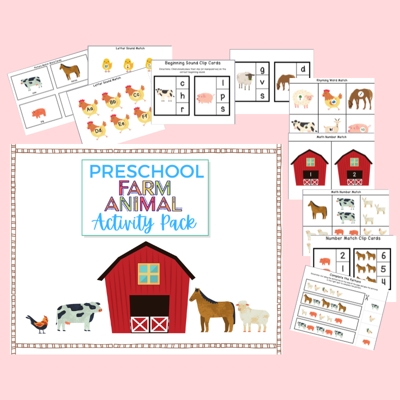 Themed Activity Packs - Kindergarten Ready Shop